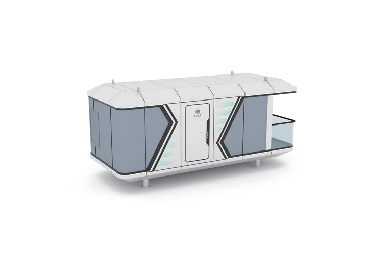 Nova Edge. Короткий модуль с геометрическим оформлением фасада.
